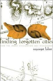 Finding forgotten cities by Nayanjot Lahiri