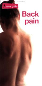 A simple guide to back pain