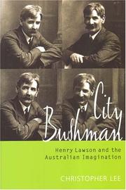 Cover of: City bushman: Henry Lawson and the Australian imagination