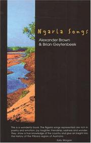 Cover of: Ngarla Songs