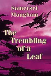 Cover of: The Trembling of a Leaf: Little Stories of the South Sea Islands
