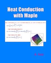 Cover of: Heat conduction with Maple