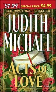 Cover of: Acts of Love by Judith Michael