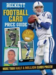 Cover of: Beckett Football Price Guide #24 (Beckett Football Card Price Guide)