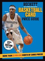Cover of: Beckett Basketball Price Guide #15 (Beckett Basketball Card Price Guide)