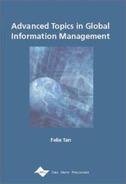 Cover of: Advanced Topics in Global Information Management Series, Vol. 1 (Advanced Topics in Global Information Management Series)
