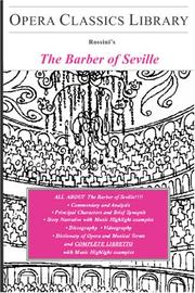 Cover of: The Barber of Seville