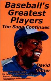 Cover of: Baseball's greatest players: the saga continues