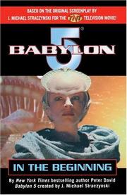 Cover of: Babylon 5: In the Beginning