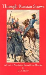 Through Russian Snows by G. A. Henty