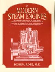 Cover of: Modern steam engines