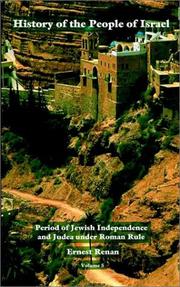 Cover of: History of the People of Israel Vol. 5