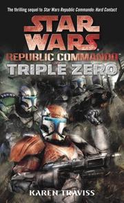 Cover of: Star Wars: Triple Zero: Republic Commando