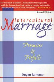 Cover of: Intercultural Marriage by Dugan Romano