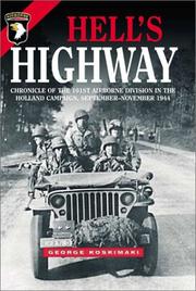 Hell's highway by George E. Koskimaki