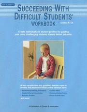 Cover of: Succeeding with Difficult Students Workbook