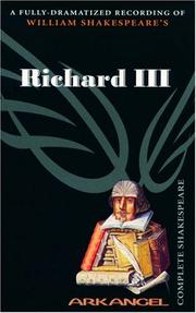 Cover of: Richard III by William Shakespeare