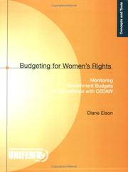 Budgeting for women's rights : monitoring government budgets for compliance with CEDAW