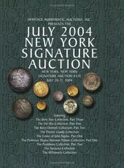 Cover of: July 2004 New York Heritage Signature Auction #320