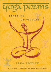 Cover of: Yoga Poems: Lines to Unfold by