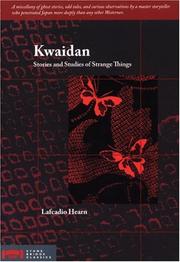 Cover of: Kwaidan by Lafcadio Hearn