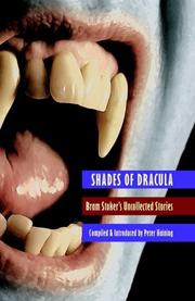 Cover of: Shades of Dracula