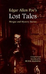 Cover of: Edgar Allen Poe's Lost Tales by Peter Høeg