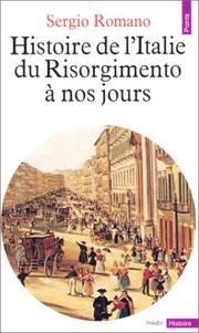 Cover of: Histoire de l'Italie du Risorgimento à nos jours