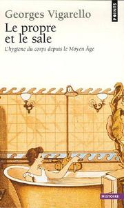 Cover of: Le propre et le sale