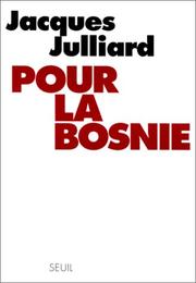 Cover of: Pour la Bosnie