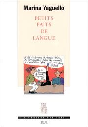 Cover of: Petits faits de langue