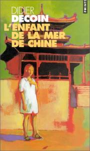 Cover of: L'Enfant de la mer de Chine