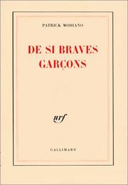 Cover of: De si braves garçons