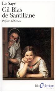 Cover of: Histoire De Gil Blas de Santillane