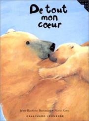 Cover of: De tout mon coeur