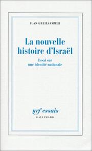 Cover of: La nouvelle histoire d'Israël: essai sur une identité nationale