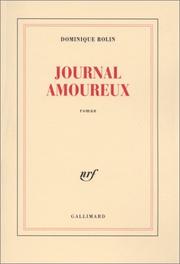 Cover of: Journal amoureux: roman