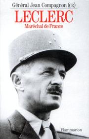 Cover of: Leclerc: maréchal de France
