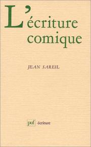 Cover of: L' écriture comique