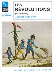 Cover of: Les révolutions, 1770-1799
