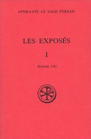 Cover of: Les exposes (Sources chretiennes)