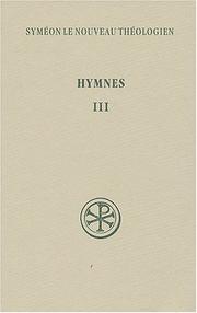 Cover of: Hymnes
