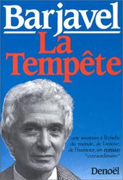 Cover of: La Tempête: roman