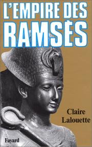 Cover of: L' empire des Ramsès