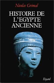 Cover of: Histoire de l'Egypte ancienne