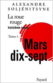 Cover of: La roue rouge: récit en segments de durée