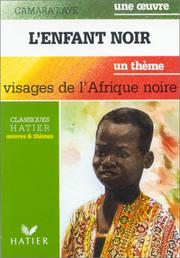 Cover of: L'Enfant Noir