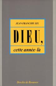 Cover of: Dieu, cette année-là