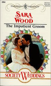 Cover of: Impatient Groom  (Society Weddings)