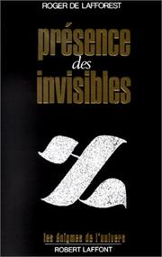 Cover of: Présence des invisibles